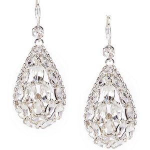 Cezanne Mosaic Teardrop Earrings